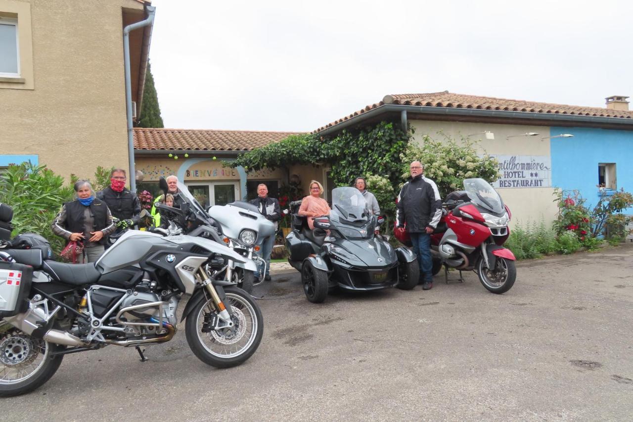 Bel Hotel Restaurant La Gentilhommiere Trèbes 外观 照片