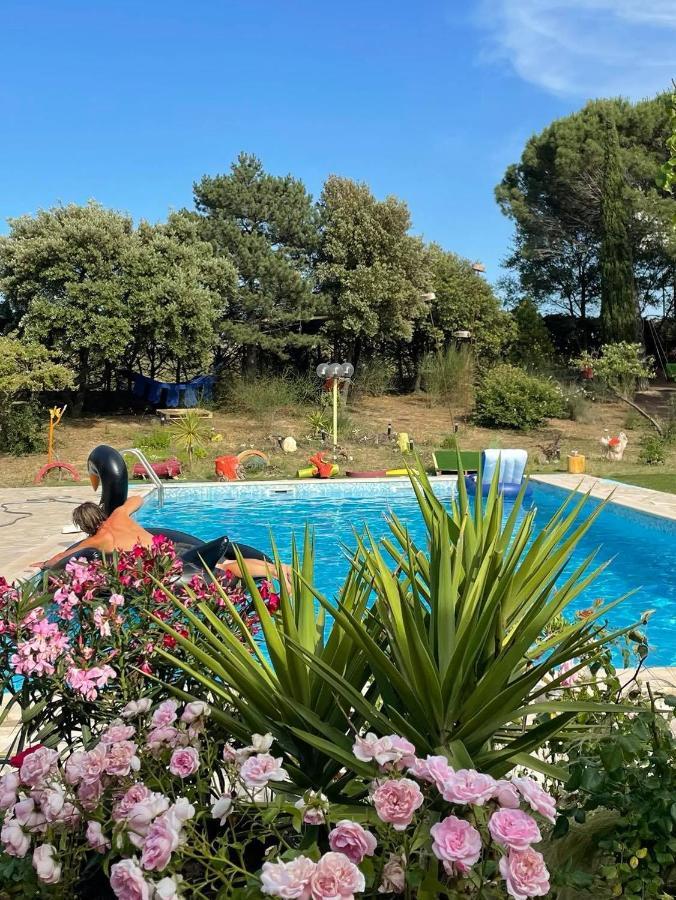 Bel Hotel Restaurant La Gentilhommiere Trèbes 外观 照片